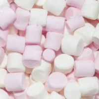 Маршмеллоу кольоровий  біло/рожевий 1кг