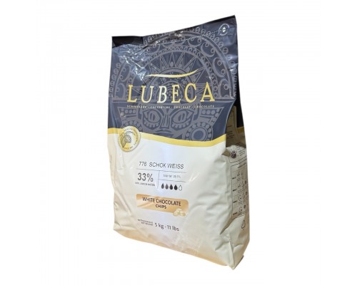 Шоколад білий Lubeca 33%