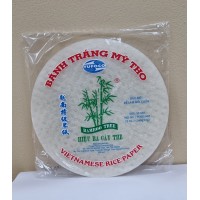 Рисовий папір круглий  ( +/- 40 арк ) 22 см Banh Trang My Tho