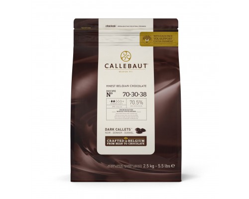 Темний шоколад Callebaut № 70-30-38 Темний шоколад Callebaut № 70-30-38