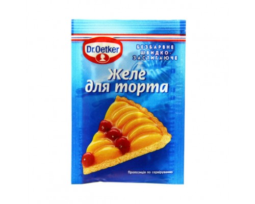 Желе для торта без барвніків Dr. Oetker 8 г