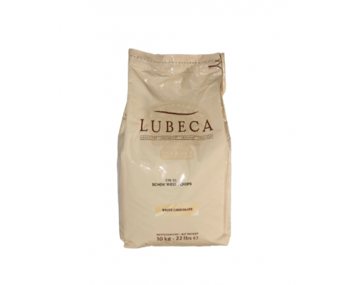 Шоколад білий Lubeca 33% (Любека), 10 кг