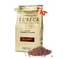 Шоколад зі смаком карамелі Lubeca 33%, 1 кг