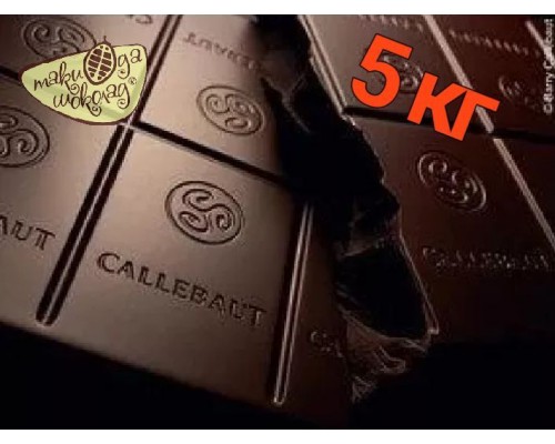 Темний шоколад без цукру Callebaut MALCHOC DARK 5 кг