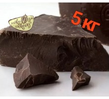 Темный шоколад со стевией 83,9%, 5 кг