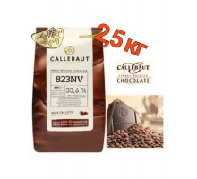 Молочный шоколад Select 33,6% Callebaut 823, 2,5 кг