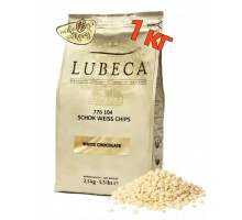 Шоколад білий  Lubeca 33% (Любека), 1 кг