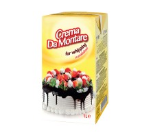 Растительные сливки  Crema De Montare с сахаром 