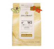Білий шоколад Callebaut Select W2 28% 1 кг