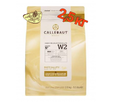 Білий шоколад Callebaut Select W2 28% 2,5 кг 