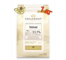 Білий шоколад Velvet 33,1%, 1 кг