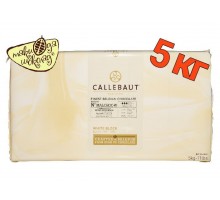 Белый шоколад без сахара Callebaut MALCHOC WHITE, 5 кг