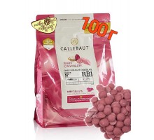 Шоколад рубиновый Callebaut Ruby RB1, 100г