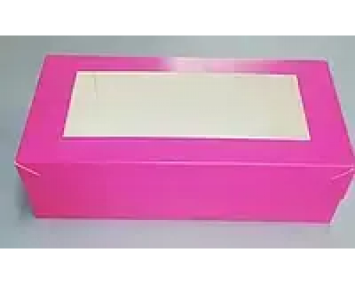 Коробка для рулетів рожева (330 Х 150 Х 110)