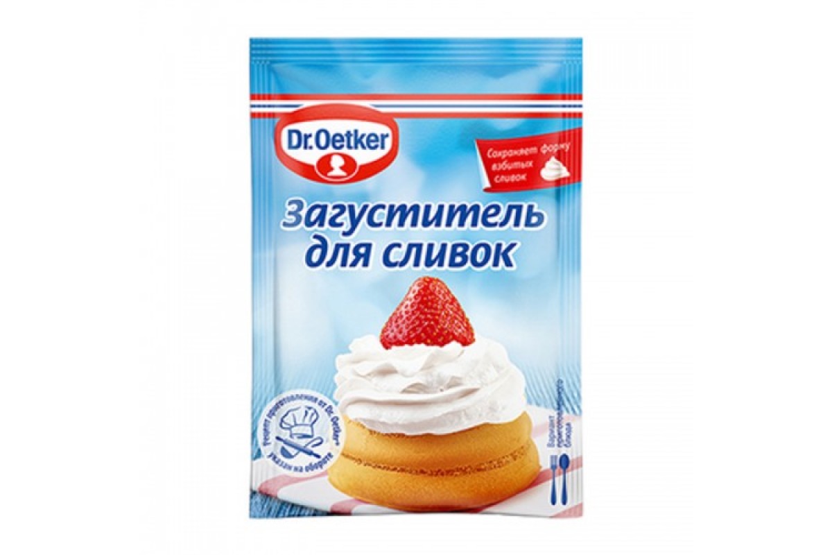 Загуститель для сливок Dr. Oetker 8 г купить Киев, Харьков, Одесса ...