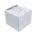 Коробка (300 Х 300 Х 250), Біла, Для тортів