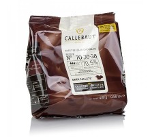 Темный шоколад 70.5% Callebaut №70-30-38 упаковка 400 г
