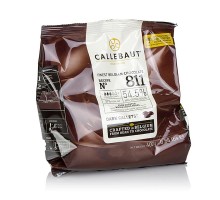 Темний шоколад 54,5% Callebaut №811 упаковка 400 г