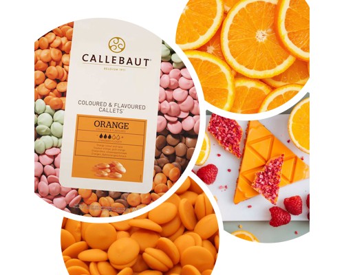 Помаранчевий шоколад Orange ТМ Callebaut 100г