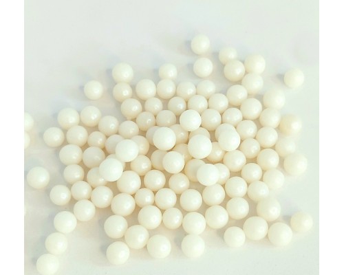 Цукрові кульки перлина айворі 7 мм, 50 г