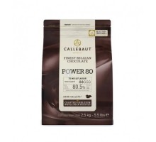 Екстра чорний шоколад Callebaut Power 80% , 1 кг