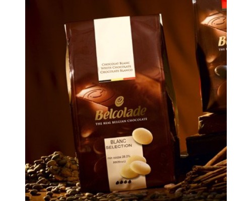 Belcolade Blanc Selection 29,5% - Білий шоколад упаковка 1 кг
