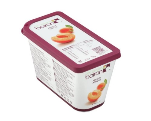 Заморожене пюре з абрикоса з цукром ТМ Boiron 1 кг