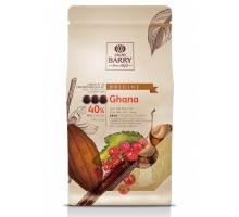 Молочний шоколад Cacao Barry Гана упаковка 1 кг