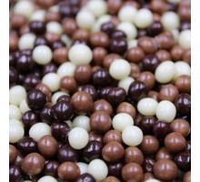 Микс хрустящие шарики в шоколаде 5-7мм 1 кг