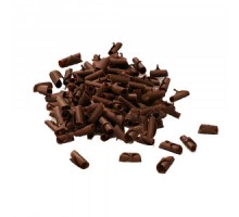 Шоколадне посипання  пелюстки чорний шоколад 