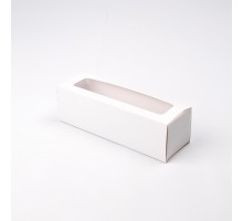 Коробка для макаронс (170 Х 55 Х 55), біла