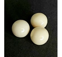 Хрустящие шоколадные шарики 16 мм, белые 100 г