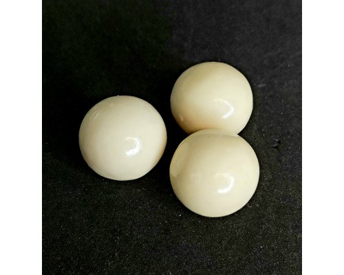 Хрустящие шоколадные шарики 16 мм, белые 100 г