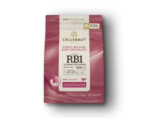 Шоколад рубиновый Callebaut Ruby RB1