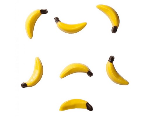 Декор банан шоколад Mona Lisa 80*4 210 гр