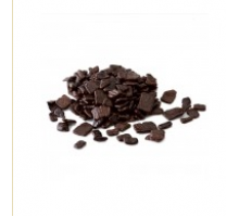 Декор из черного шоколада Flakes