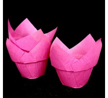 Форми тюльпани із борт 150/150 рожеві 180 шт