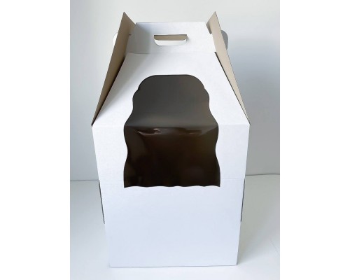Коробка для ярусных тортов с окном (360*360*580)