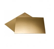 Підкладка прямокутна золота 30х40, h-3мм