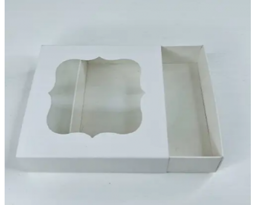 Коробка біла - вікно (120*120*30)