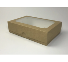 Коробка крафт-вікно (230*150*60)