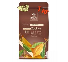 Білий шоколад кувертюр ZEPHYR™ 34%, 1 кг