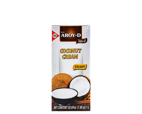 Кокосові вершки Aroy-D 85% , 1л