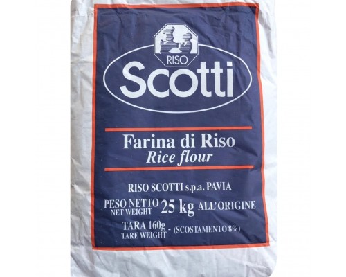 Рисовая мука клейкая Scotti Италия 1 кг