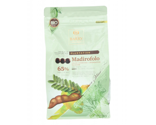 Черный шоколад Madirofolo 65%, Cacao Barry, 100 г