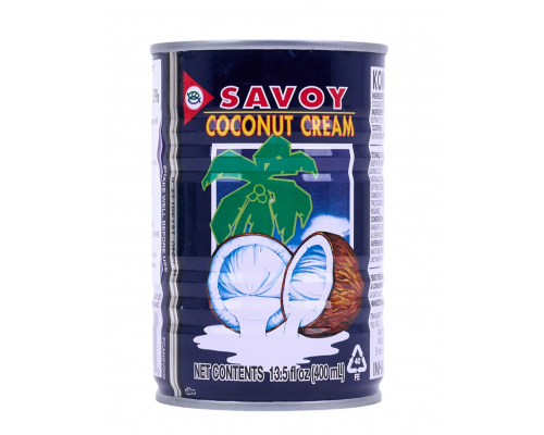 Вершки кокосові Savoy ж\б 400 мл
