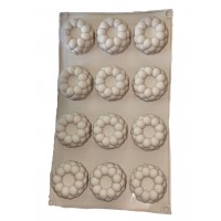Силіконова форма Малинки 12шт , d-4.5 см  352