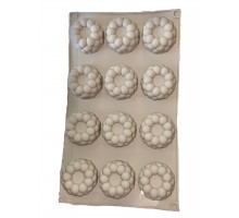 Силиконовая форма Малинки 12шт, d-4.5 см 352