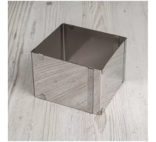 Форма металева квадратна розсувна 30*15*12 см