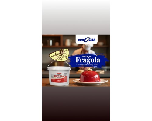 Глазурь Mirage холодная со вкусом клубники Глазурь Mirage холодная со вкусом клубники